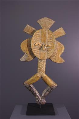 Arte africana - Kota Mbulu ngulu ngulu figura relicário