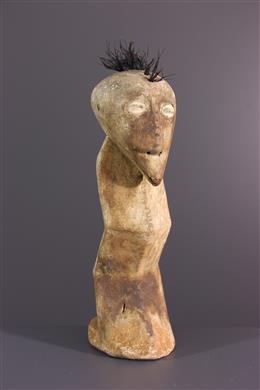 Arte africana - Estatueta de initação Lega Zimba