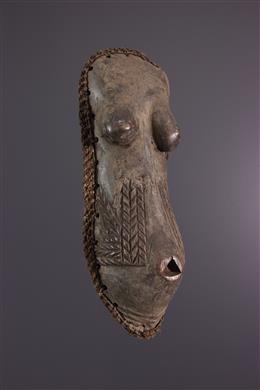 Arte africana - Máscara de busto Makonde