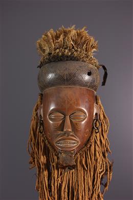 Arte africana - Chokwe, Lwena mascara