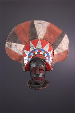 Arte africana - Máscara Real Chokwe Chihongo