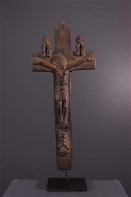 Arte africana - Crucifixo Kongo Nkandi kiditu