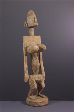 Arte africana - Bambara Nyeleni figura feminina
