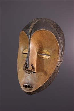 Arte africana - Máscara de iniciação de Ngbaka