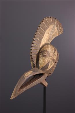 Arte africana - Máscara de pássaros Bwa
