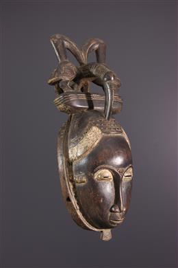 Arte africana - Yohoure, Yaure, Lomane mascara