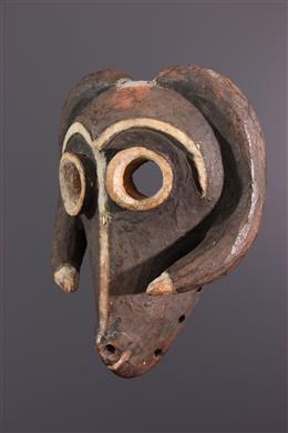 Arte africana - Pende zoomorphic ram máscara