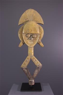 Arte africana - Figura relicário de Kota Obamba