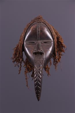 Arte africana - Máscara Dan com bico