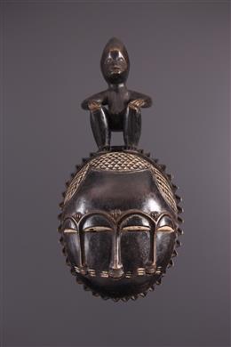 Arte africana - Máscara "lua" Baule