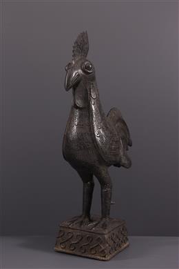 Arte africana - Figura do galo beninense Edo Okpa