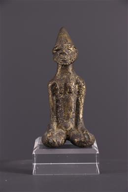 Arte africana - Estatueta de cobre Dogon