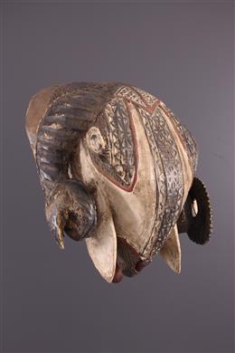 Arte africana - Máscara de Ram Animal Baule