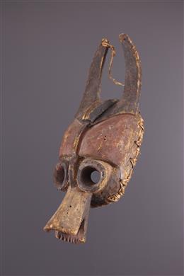 Arte africana - Van, Vabou, Mumuye Máscara Zoomórfica