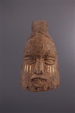 Arte africana - Máscara de crista Idoma