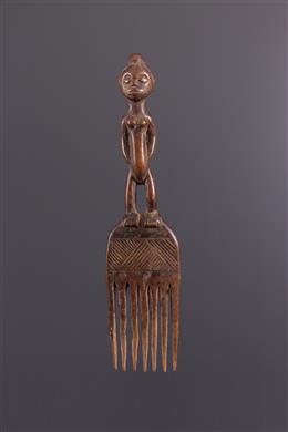 Arte africana - Pente figurativo Kongo