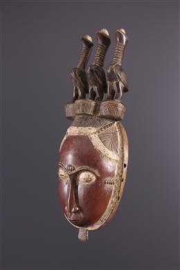 Arte africana - Yaure/Baule mascara