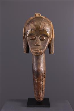 Arte africana - Fang Nlo byeri cabeça relicário
