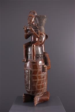 Arte africana - Porta-copos antropomórficos Mangbetu