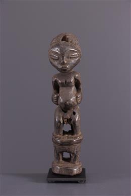 Arte africana - Estatueta dos antepassados de Luba Hemba