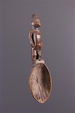 Arte africana - Colher Mangbetu