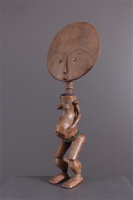 Arte africana - Ashanti Akua ba boneca Gana