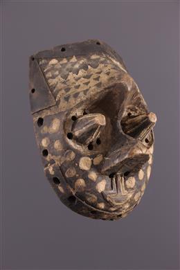 Arte africana - Máscara de initação Kuba Pwoom itok