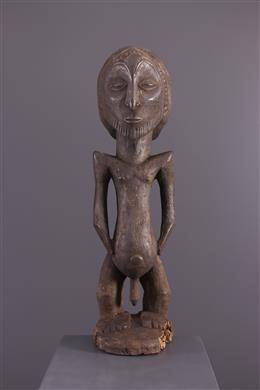 Arte africana - Estátua dos antepassados dos Hemba Singiti