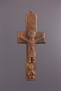Arte africana - Crucifixo Kongo 