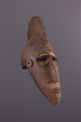 Arte africana - Máscara de capacete Markha da Ntomo