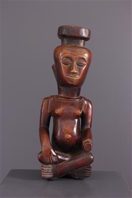 Arte africana - Estátua de fetiche de Ndop Kuba