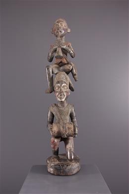 Arte africana - Eshu, Esu, Yoruba Figura altar