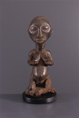 Arte africana - Estatueta Luba Mikisi