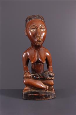 Arte africana - Figura da maternidade Yombe Pfemba