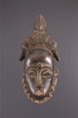 Arte africana - Baoulé mascara