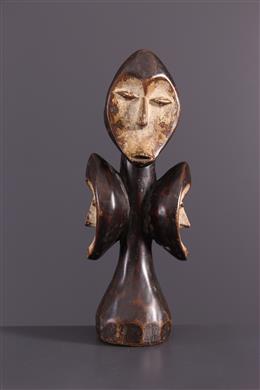 Arte africana - Lega Sakimatwematwe estatueta