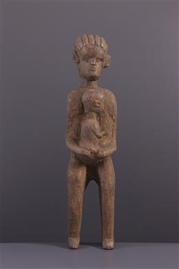 Arte africana - Figura da maternidade Kwere / Luguru