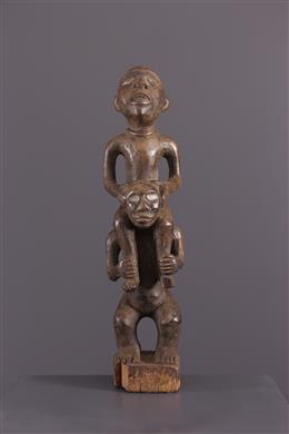 Arte africana - Kongo Solongo estatueta