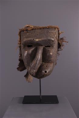 Arte africana - Máscara "doente" Kuba