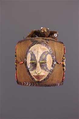 Arte africana - Máscara e capacete de Igbo