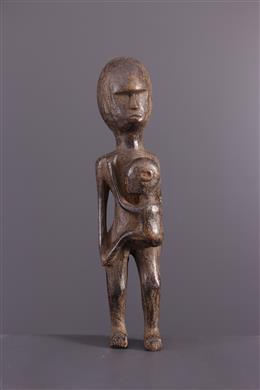 Arte africana - Nyamwezi / Sukuma figura da maternidade