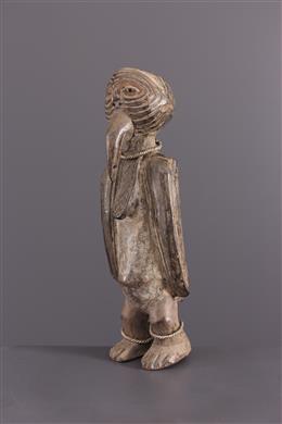 Arte africana - Estatueta Luba / Zela zoomorphic