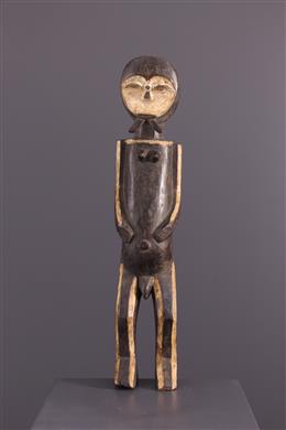 Arte africana - Kwele estátua