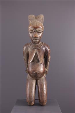 Arte africana - Figura da maternidade Yoruba