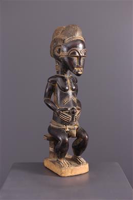 Arte africana - Asye usu Baule estátua
