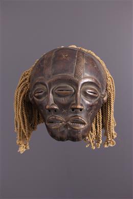 Arte africana - Chokwe mascarar