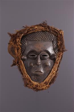 Arte africana - Lele mascarar