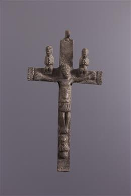 Arte africana - Kongo Crucifixo