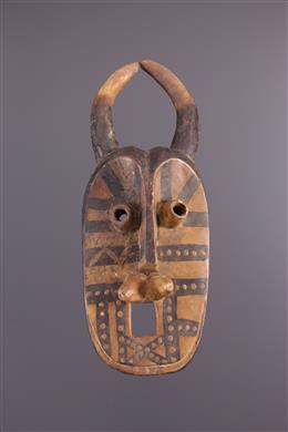 Arte africana - Jukun mascarar