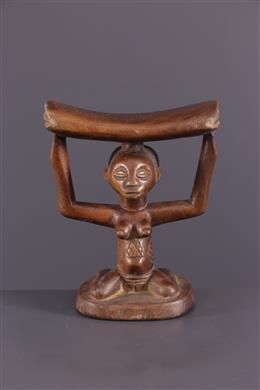 Arte africana - Luba Apoio de cabeça